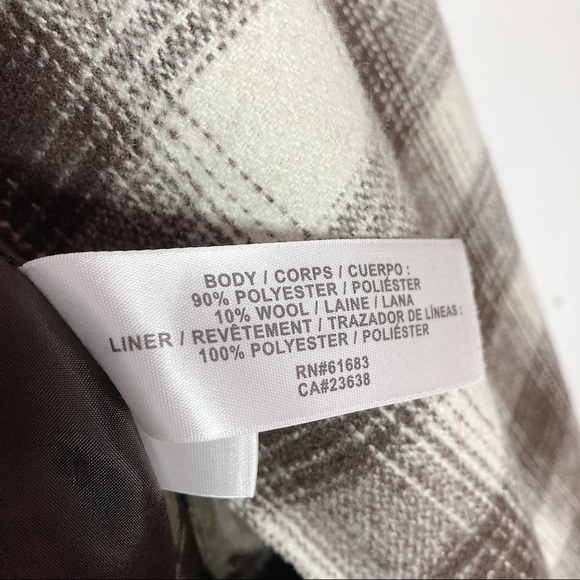 Jockey Plaid Cape Wool Blend - Picture 6 of 7